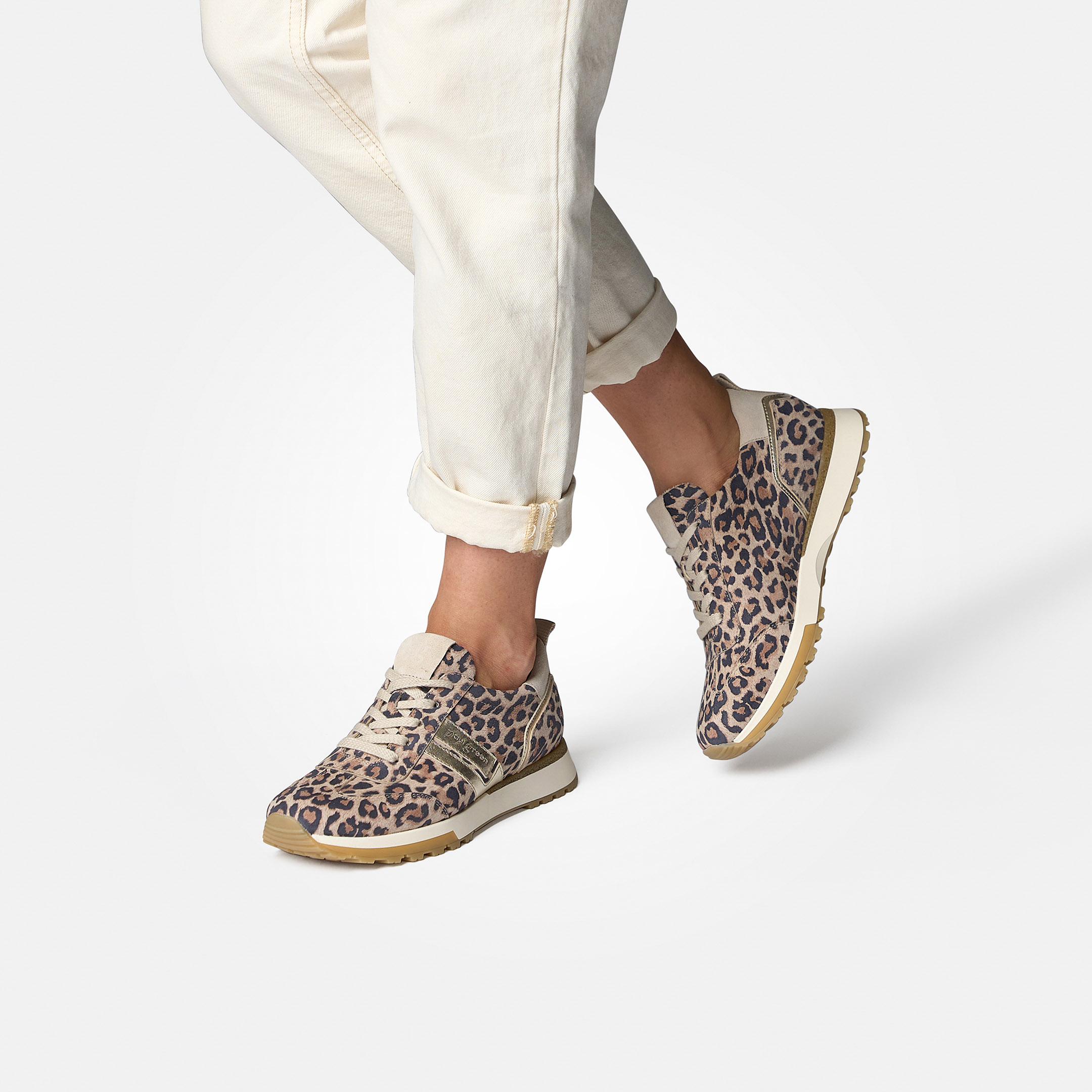 Leopard print sneaker with removable footbed Paul Gre